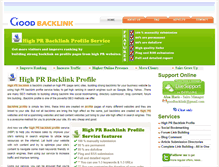 Tablet Screenshot of good-backlink.com